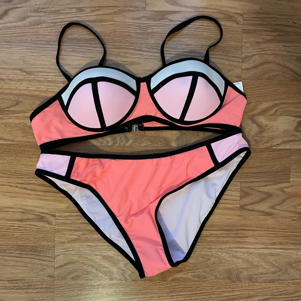 Color Block Bikini
